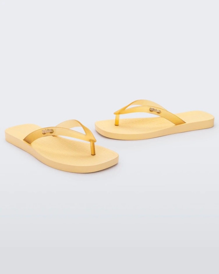 Chanclas Melissa Sun Long Beach Amarillo-amarillo Claro